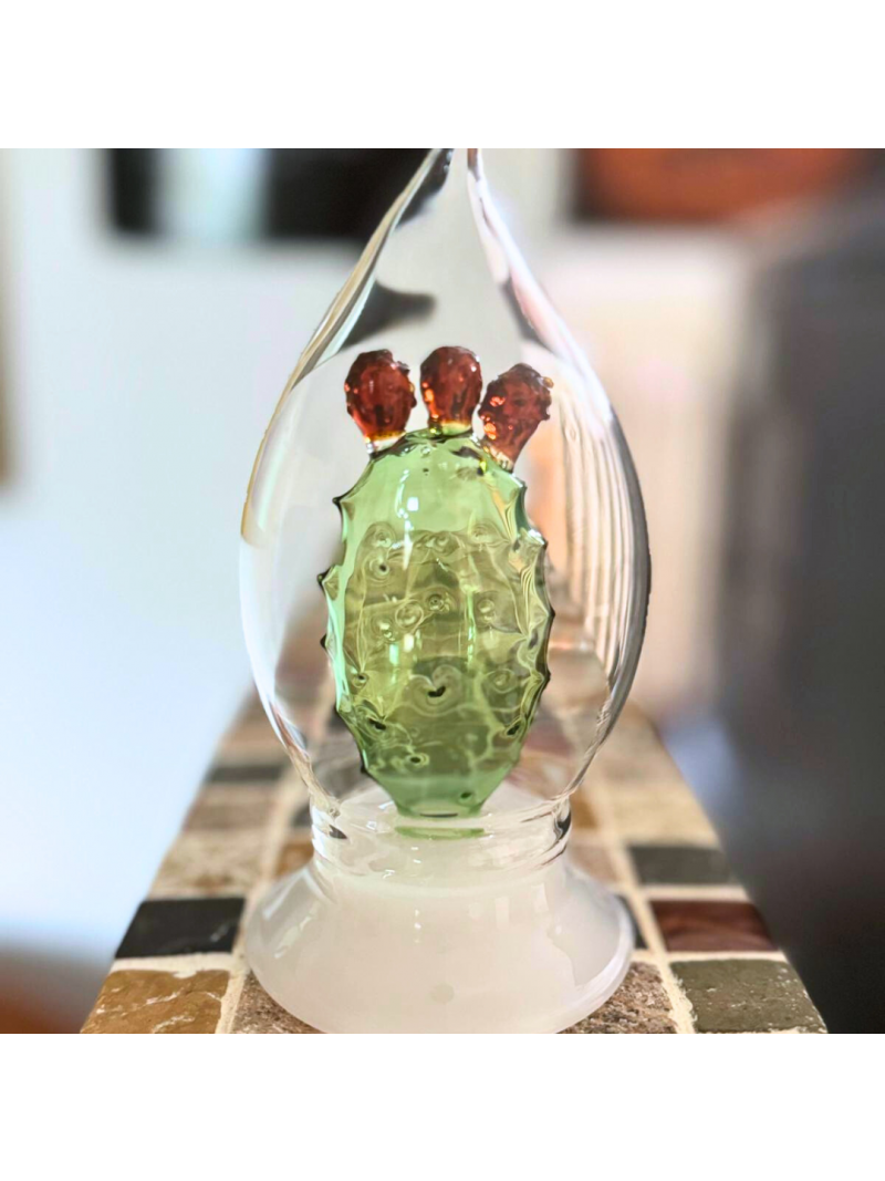 PRICKLY PEAR WITH FLAME DOME
